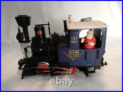 LGB 72545 G Scale Christmas Train Set withBox Complete, WORKS Rare Blue Set LGB 72545 G Scale Christmas Train Set withBox Complete, WORKS Rare Blue Set