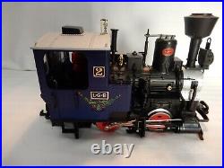 LGB 72545 G Scale Christmas Train Set withBox Complete, WORKS Rare Blue Set LGB 72545 G Scale Christmas Train Set withBox Complete, WORKS Rare Blue Set