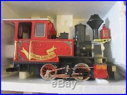 Lgb 72555 Christmas Santa Caboose Train Set