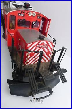 LGB 72854 Coca-Cola Model Train Super Set 23500 Locomotive & 42911 Boxcars (2)