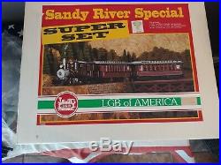 LGB #72859 Sandy River Special Super G TRAIN Set LIMITED EDITION SET NO 6