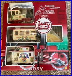LGB 72905 Circus Train G Scale with Original Box and extra track