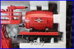 LGB 72940 Electric Fire Department Starter Train Set