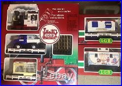 LGB 72988 CIRCUS TRAIN SET + Cassa Car + Caboose Original Boxes G Scale