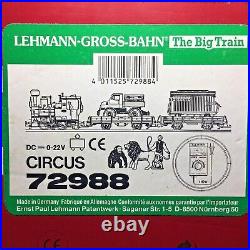 LGB 72988 CIRCUS TRAIN SET Original Box G Scale Runs Great