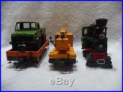 LGB 73401 Complete Starter Set / Freight Train WithLights & Smoke LN