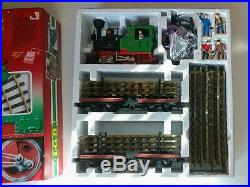 LGB 73968 30TH ANNIVERSARY TRAIN SET With Cab Light 12 Curved & 6 Straight Track
