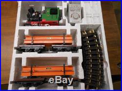 LGB 73968 The Big Train Freight Set with I-Beam Load 30 Anniversary Set
