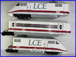 LGB 90950 LCE A-B-A Three Section High Speed Train Set With Box