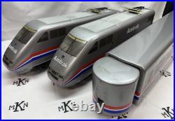 LGB 91950 Amtrak Bullet Train Plus Dining Car 91954 G Scale