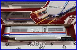 LGB 91950 Amtrak Bullet Train Plus Dining Car 91954 G Scale