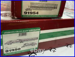 LGB 91950 Amtrak Bullet Train Plus Dining Car 91954 G Scale