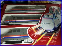 LGB 91950 Amtrak Powered ABA High Speed Train Set WithBox