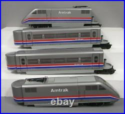 LGB 91950 G Amtrak ABA High Speed Electric Train Set withExtra Car EX