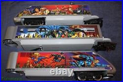 LGB 92950 DC Comics Superheroes Loco Train Set with Track, Transformer Limited Ed