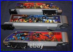LGB 92950 DC Comics Superheroes Loco Train Set with Track, Transformer Limited Ed