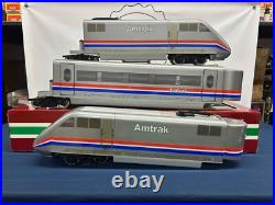 LGB Amtrak High Speed Bullet Train Electric Engine Set 91950