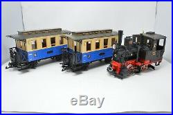 LGB Beatties Exclusive G Gauge Steam Train Set Engine and Two Coaches