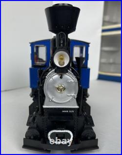 LGB Big G Scale The Blue Train Lehmann with Box Engine 2 Cars Track People Manual