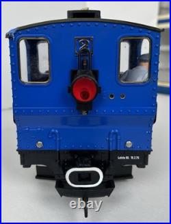 LGB Big G Scale The Blue Train Lehmann with Box Engine 2 Cars Track People Manual