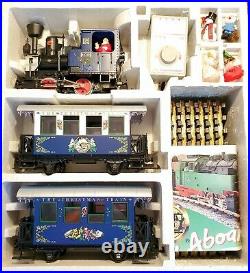 LGB Blue Christmas Train Set 72545