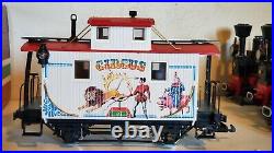 LGB CIRCUS TRAIN SET G SCALE EXCELLENT CONDITION! Rare finds