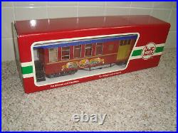 LGB Christmas Train Car Set G scale 34805 & 34815 + 44755 lighted caboose new