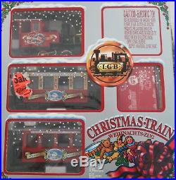 LGB Christmas Train G scale 72534 passenger starter set in Original Box Holiday