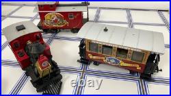 LGB Christmas Train Starter Set The Big Train Lights, Sound, Smoke