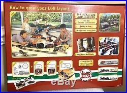 LGB Christmas Train Toy Model 72325 Complete Starter Set 4 Cars