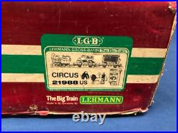 LGB Circus 0-4-0 Steam Freight Set 21988 LGB Circus 0-4-0 Steam Freight Set 21988