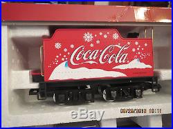 LGB Coca-Cola (Coke) Christmas Train Set 72510 Mint C-10 in Box G-SCALE