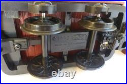 LGB GARDEN TRAIN SET OF LOG FLATBED CARS with 6 LGB LOGS G SCALE LOGGING