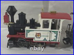 LGB G-Gauge Circus Steam Locomotive Engine & Caboose Set G SCALE