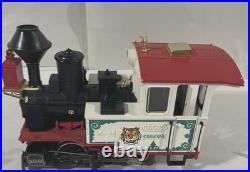 LGB G-Gauge Circus Steam Locomotive Engine & Caboose Set G SCALE