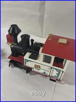 LGB G-Gauge Circus Steam Locomotive Engine & Caboose Set G SCALE