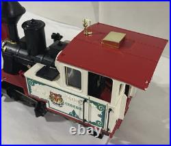 LGB G-Gauge Circus Steam Locomotive Engine & Caboose Set G SCALE