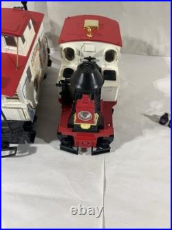LGB G-Gauge Circus Steam Locomotive Engine & Caboose Set G SCALE