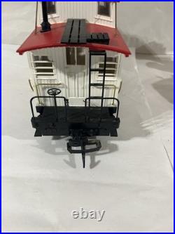 LGB G-Gauge Circus Steam Locomotive Engine & Caboose Set G SCALE