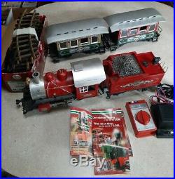 LGB G Gauge LGB 72326 Christmas Holiday Santa Clause Train Set Limited + Track