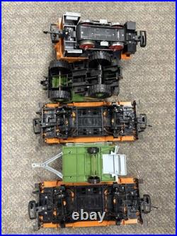 + LGB G Scale 20530 Diesel Locomotive 2 Car Work Train Set with Box