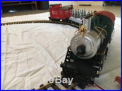 LGB G Scale #72488 Frontgate Coast To Coast Christmas Steam Train Starter Set