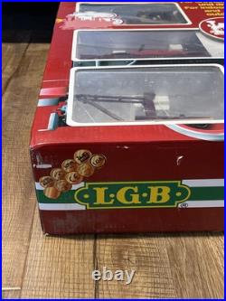LGB G Scale BMW Car Load 3 Piece Train Set