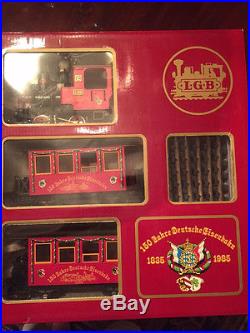 LGB G Scale Christmas Train Set Lights in Original Box