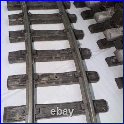 LGB G-Scale Curved Brass Track Section Pack of 12 #1500 For Train Set