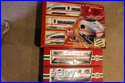 LGB G Scale LCE Train Set and Cars 72600, 30603, 30604 Displayed Condition