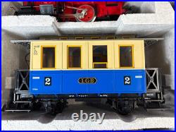LGB G Scale Train Set #20301 Passenger Car Set with Added Interior Lights
