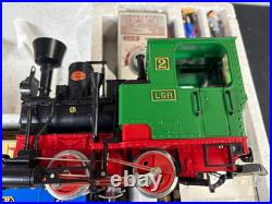 LGB G Scale Train Set #20301 Passenger Car Set with Added Interior Lights