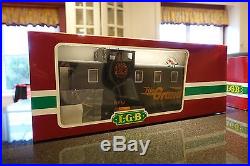 LGB G scale Train Queen Mary Series Rio Grande Loco, Caboose and Box Car Set