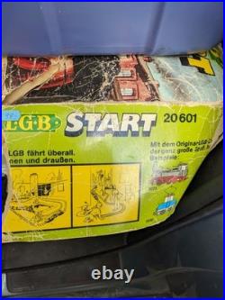 LGB LEHMANN G SCALE BIG TRAINS SCHOEMA DIESELLOK 20601 Set Original Vintage